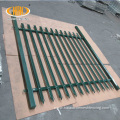 Durable 1.8x2.4m powder coated steel euro palisade fence